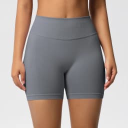 Women Shorts Low Ribbed Waist Band Yoga Shorts Seamless Scrunch Bum Workout Gym Shorts Booty Hight Stretch Running Shorts