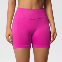 Women Shorts Low Ribbed Waist Band Yoga Shorts Seamless Scrunch Bum Workout Gym Shorts Booty Hight Stretch Running Shorts