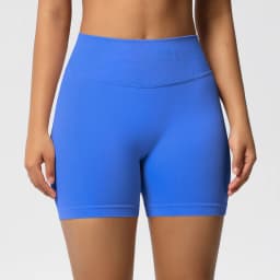 Women Shorts Low Ribbed Waist Band Yoga Shorts Seamless Scrunch Bum Workout Gym Shorts Booty Hight Stretch Running Shorts