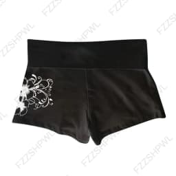 Harajuku Vintage Y2K Women's Mini Shorts Sexy Slim Fit Casual Chic Pattern Print Hot Pants 2026 New Spring Summer Gyaru Bottoms