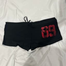 Harajuku Letter Print High street Casual Y2K Shorts Punk Fashion Pants Hiphop Vintage Grunge Goth Streetwear Sexy Half pants EMO