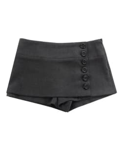 Y2K Gothic Mini Skirt Women Low Waist Pleated Plaid Lace Skirt Button Skort Punk Streetwear Preppy Club Outfits Sexy Short Skirt