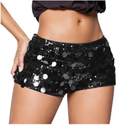 Fashion Sequin Hot Pants Sexy Low Waist Skinny Booty Shorts For Women Summer Chic Bottoms Sparkly Glitter Mini Shorts шорты