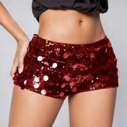 Fashion Sequin Hot Pants Sexy Low Waist Skinny Booty Shorts For Women Summer Chic Bottoms Sparkly Glitter Mini Shorts шорты