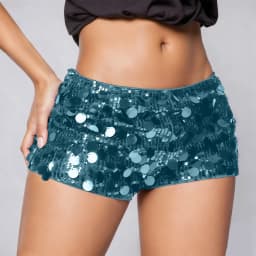 Fashion Sequin Hot Pants Sexy Low Waist Skinny Booty Shorts For Women Summer Chic Bottoms Sparkly Glitter Mini Shorts шорты