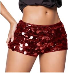 Fashion Sequin Hot Pants Sexy Low Waist Skinny Booty Shorts For Women Summer Chic Bottoms Sparkly Glitter Mini Shorts шорты