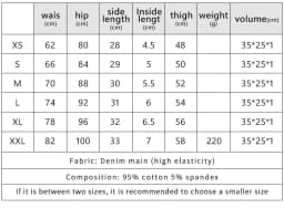 2026 New High Waist Sexy Ripped Stretch Denim Jeans Shorts Ripped Jeans for Women