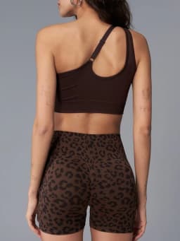 Women's High Waist Leopard Shorts Yoga Tights Casual Seamless Sporty Fitness Short Leggings Female Cycling Running Gym Shorts