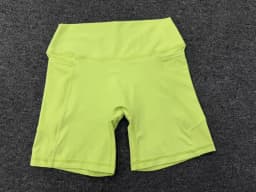 Elastic High Waist Casual Sport Short Leggings with Pocket Women Yoga Clothing Gym Fitness Shorts Female Running Short Tights