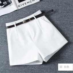 Shorts Women Suit Shorts With Belt Women's SpringSummer High Waist Loose Casual Straight-Leg A- Line Ropa Mujer