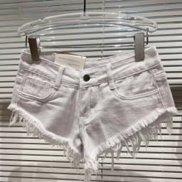 Y2k Spice Girl Retro Fringed Rough-edged Denim Super Shorts Women's Summer Sexy Ripped Low-rise Hot Pants Booty Shorts