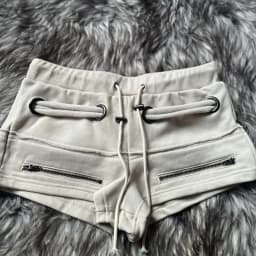 Y2k Clothes Sexy Shorts Mujer Zipper Solid Spring Summer Slim Fit Women Pants Fashion Drawstring Retro Summer Pantalones Cortos