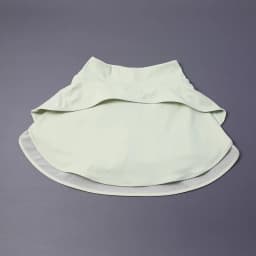 NO WORRY Tennis Skirt W/ Built-in Shorts - High Waisted Workout Skort for Running/Yoga | Solid Color W/ Lining & Anti-Slip