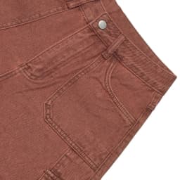 High Waist Pocket Shorts Distressed with Streetwear Retro Pockets Straight Leg Washed Finish No Stretch Summer Wash Women Shorts