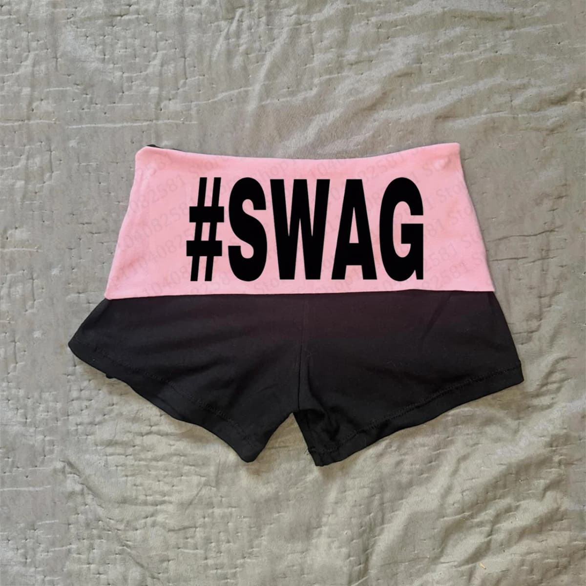 Emo Girls Y2K Shorts Harajuku Women's Summer Fashion Letter Printed Gothic Street Dress Hip Hop Punk Sexy Shorts Retro 2000s