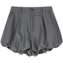 KUSAHIKI 2024 Women's Summer New High Waisted Shorts Korean Niche Casual Wide Leg Suit Short Mujer
