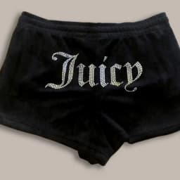 ropean and American hip-hop casual shorts Y2K shorts Harajuku rhinestone letter print fashionable retro sports pant New Women