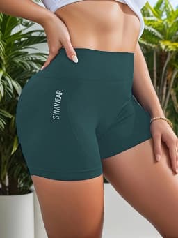 Summer Sexy Yoga Shorts for Women Gym Workout Running Pilates Training Shorts High Waist Stretchy Fitness Activewear Quick Dry