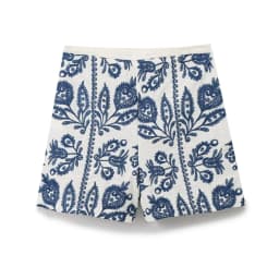 2024 Autumn New Women's Clothing European And American Style Fashionable Vacation Versatile Embroidered Casual Shorts