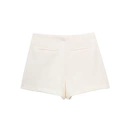 HXAO Short Mujer Casual High waist Mini shorts skirt Women 2024 Beige Khaki Black White Asymmetric Shorts Skirt