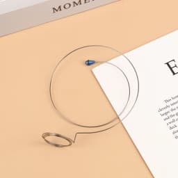 1Pc Stainless Steel Wire Eye Loupe Eyeglasses Holder Watch Repair Easy To Stuck Magnifier Eyepiece Steel Ring Accessories