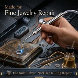 NIUPIKA Jewelry Soldering Torch Precision Gas Welding Gun for Hydrogen Oxygen Flame Machine Gold Silver Necklace Ring Repair Too