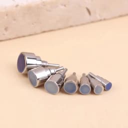 【LUL】1Pc 2.5/3.0/3.25/4.0/4.5/5.0/6.0MM Head Stainless Steel Watch Pusher Screw-in Type Chronograph Push Button