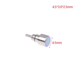 【LUL】1Pc 2.5/3.0/3.25/4.0/4.5/5.0/6.0MM Head Stainless Steel Watch Pusher Screw-in Type Chronograph Push Button