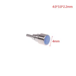 【LUL】1Pc 2.5/3.0/3.25/4.0/4.5/5.0/6.0MM Head Stainless Steel Watch Pusher Screw-in Type Chronograph Push Button