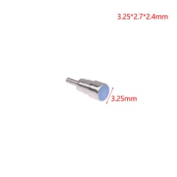 【LUL】1Pc 2.5/3.0/3.25/4.0/4.5/5.0/6.0MM Head Stainless Steel Watch Pusher Screw-in Type Chronograph Push Button