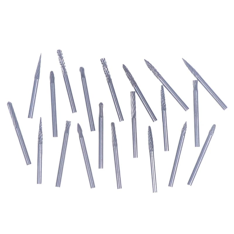 Tungsten Carbide Rotary File Hard Alloy Rotary Bur Drill Bit 3mm Shank Engraving Cutter Grinding Head For Metal And Plastic