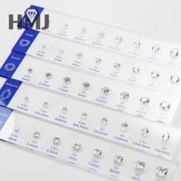 Jewelry Setting Gemstones Size Diamond Carat Ring Sizer Tester Guideline Tools Comparison Jewerly Dealer Tools Set Top Quality