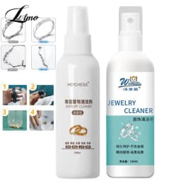 100ML/30ML Jewelry Cleaner Gold Watch Diamond Ring Polishing Cleaning Spray Polishing Cleaning Tools Jewelry Clean Liquid