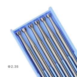 6pcs Alloy HSS steel Round cup bur jewelry making tools diamond setting burs Jewelry Making Burs Wire Rounder Bits Silver 6Piece
