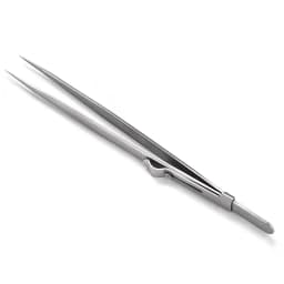 1pc Quality Stainless Steel Jewelry Tweezers with Slide Lock for Jewelry Bead Diamond Gem DIY Making Processing Tool for Jeweler
