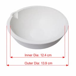 TOKTOS 6PCS Jewelry Melting Kit Ceramic Crucibles Melting Bowls Tongs Soldering Board for Gold Silver Casting Jewelry Making