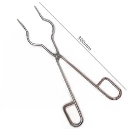 TOKTOS 6PCS Jewelry Melting Kit Ceramic Crucibles Melting Bowls Tongs Soldering Board for Gold Silver Casting Jewelry Making