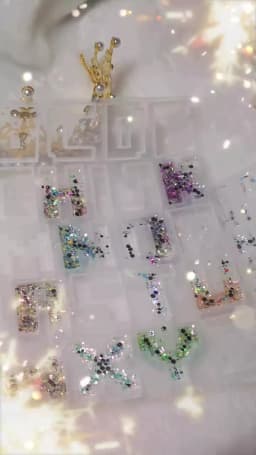 English Alphabet Epoxy Resin Molds Letter UV Resin Mold Silicone For DIY Jewelry Making Findings Supplies Casting Molds