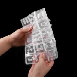 English Alphabet Epoxy Resin Molds Letter UV Resin Mold Silicone For DIY Jewelry Making Findings Supplies Casting Molds