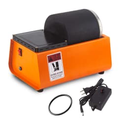 Mini Rotary Tumbler Polishing Machine for Jewelry Making Gold Silver Metal Finishing Barrel Polisher Tool