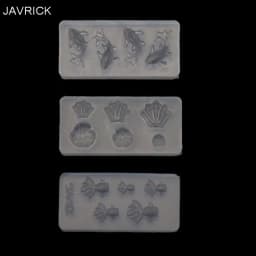 3Pc Epoxy Resin Mold Diy Goldfish Lotus Leaf Earrring Necklace Pendant Silicone Molds Resin Jewelry Mold Set Jewelry Making Tool