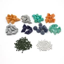 1LB Rotary Tumbler Media Ceramic Powder Substrate Fillers For Rock Tumbler Machine Jewelry Tools