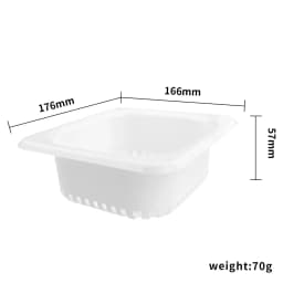 NIUPIKA Ultrasonic Cleaning Basket for Jewelry, Universal Container for Metal, Brass, Golden, Silver Cleaner