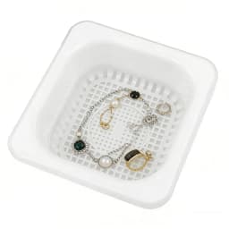 NIUPIKA Ultrasonic Cleaning Basket for Jewelry, Universal Container for Metal, Brass, Golden, Silver Cleaner