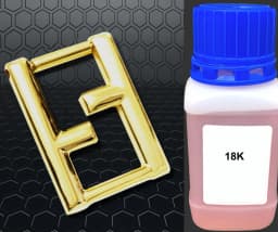 100ml 14K/18K/24K black gold Platinum Rhodium rose gold Soak Plating Solution Jewelry Bath Plating Electroplating Liquid PT Ag