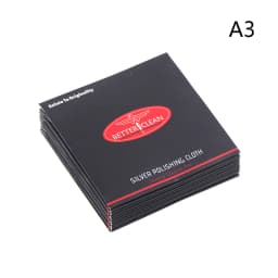 10pcs 925 Sterling silver Jewelry Cleaning Silver Polishing Cloth Soft Clean Wipe Wiping Cloth For Silver Gold Jewelry Tool