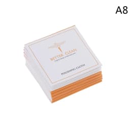 10pcs 925 Sterling silver Jewelry Cleaning Silver Polishing Cloth Soft Clean Wipe Wiping Cloth For Silver Gold Jewelry Tool
