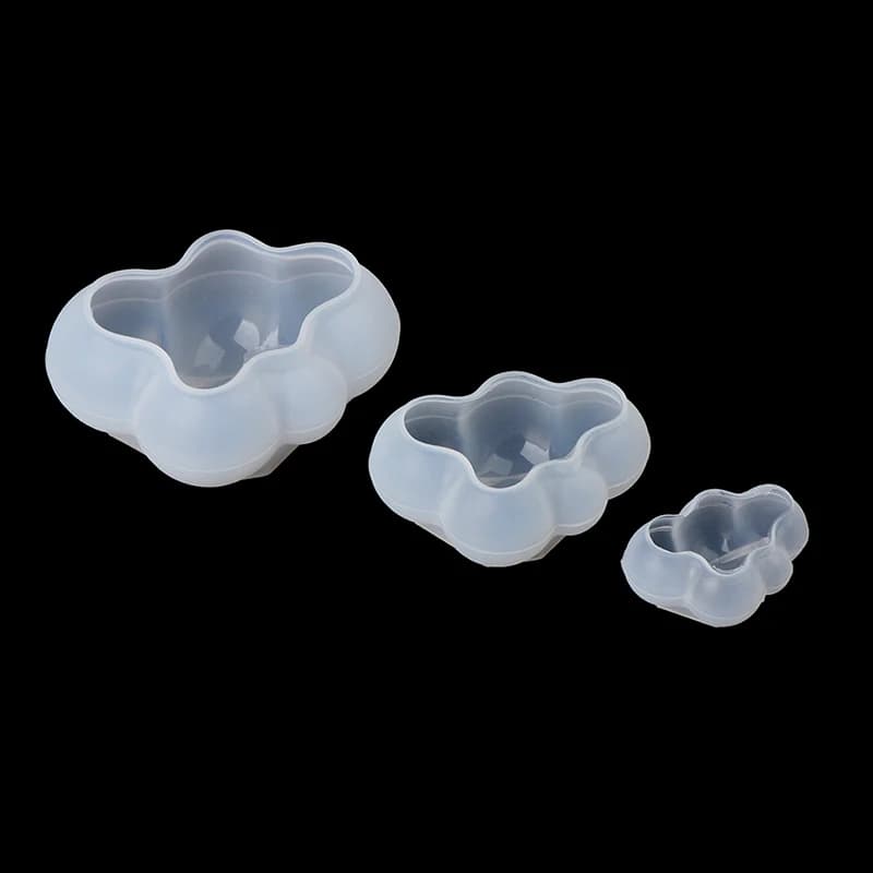 Cute 3D Cloud Shape Silicone Mold DIY Soap Candle Craft Jewelry Making Mould Handmade Tools Candy Baking Cake Decoration Tool