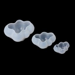 Cute 3D Cloud Shape Silicone Mold DIY Soap Candle Craft Jewelry Making Mould Handmade Tools Candy Baking Cake Decoration Tool