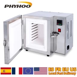 800℃ Jewelry Casting Burnout Furnace with PID Temperature Control 1500w Plaster Mold Metal Melting Casting Oven Machine